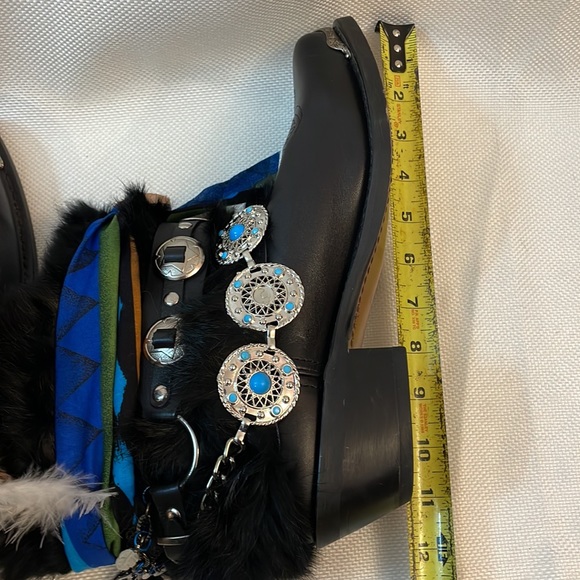 Durango Men’s Size 10 Rare Steampunk Black Leather Cowboy Boots - Picture 12 of 12